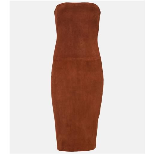 Stouls abito midi monica in suede