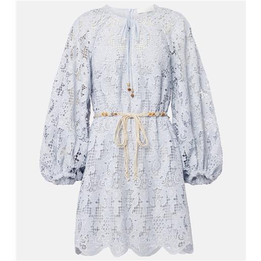 Zimmermann abito corto in pizzo