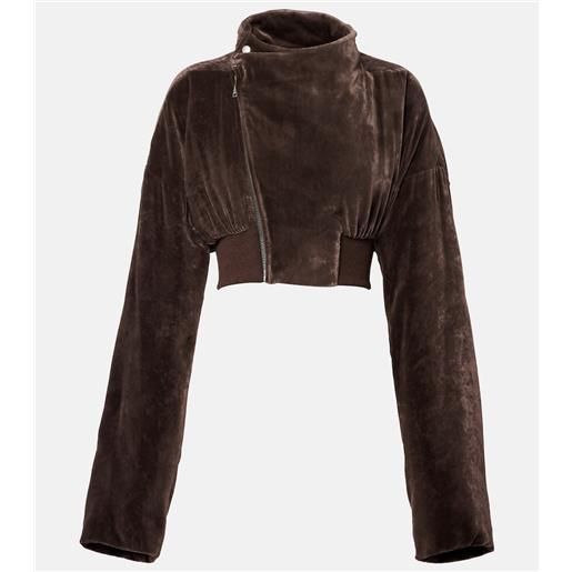 Rick Owens giacca cropped hollywood