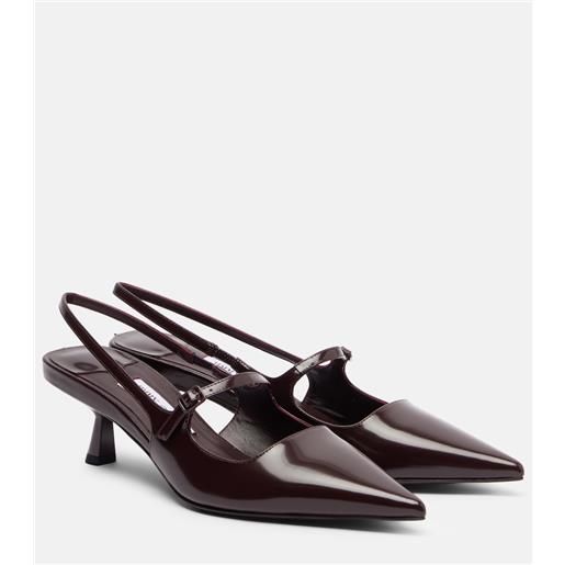 Jimmy Choo pumps slingback didi 45 in pelle
