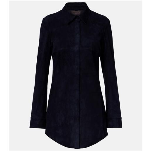 Stouls abito chemisier geraldine in suede