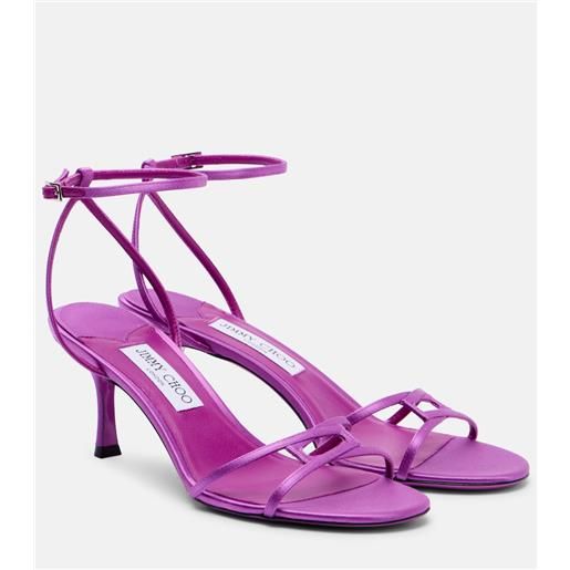 Jimmy Choo sandali 1998 leo in raso
