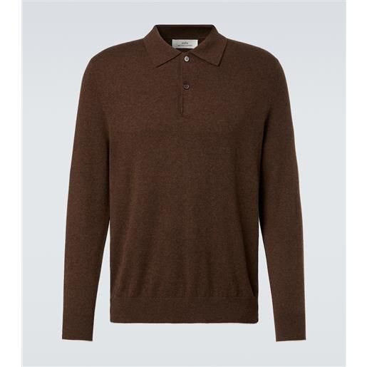 Arch4 polo in cashmere