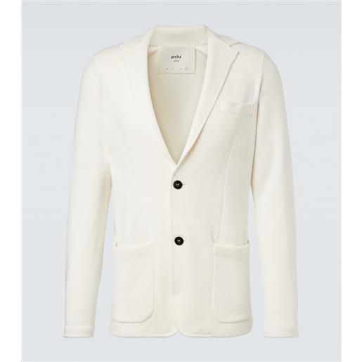 Arch4 blazer mr poole in lana e cashmere