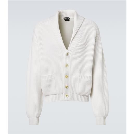 Tom Ford cardigan in cashmere e cotone