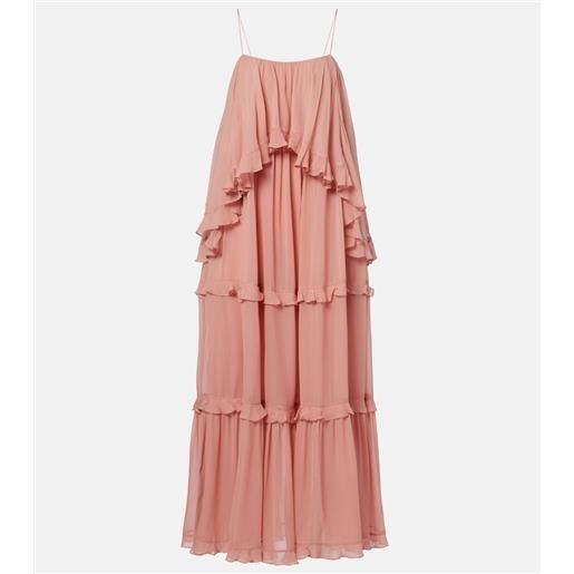 Zimmermann abito lungo luna con volant