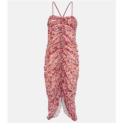 Marant Etoile abito midi falone in georgette