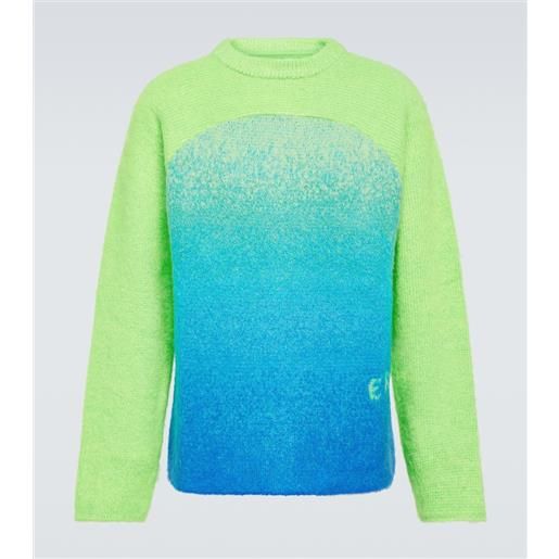 ERL pullover rainbow in misto mohair