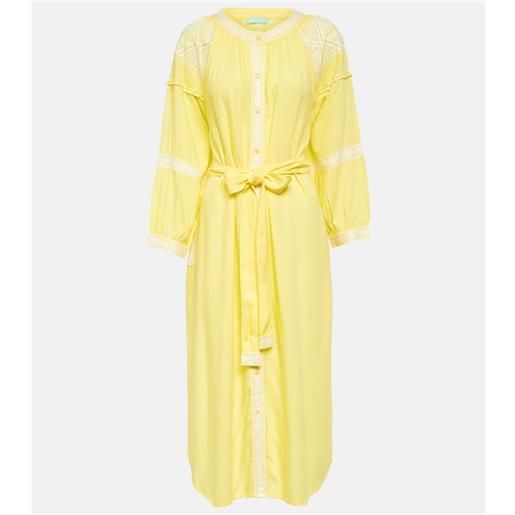 Melissa Odabash abito midi ally con ricamo