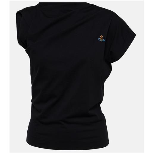 Vivienne Westwood top asimmetrico in cotone