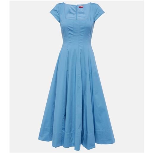 Staud abito midi wells in cotone