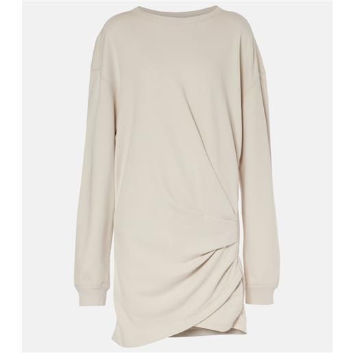 Marant Etoile abito corto pipper in jersey di cotone