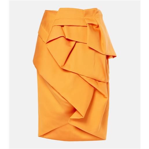 Dries Van Noten gonna midi in satin