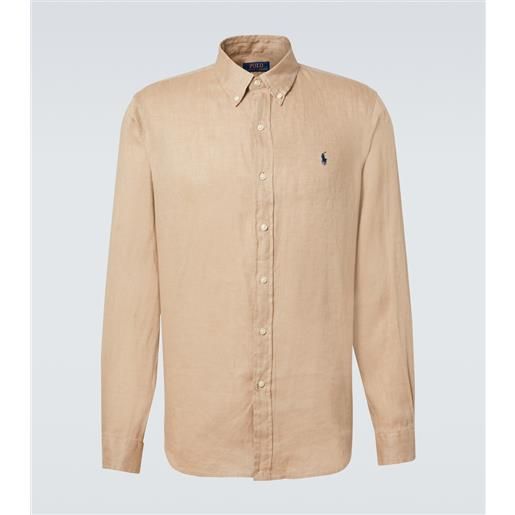 Polo Ralph Lauren camicia oxford in lino