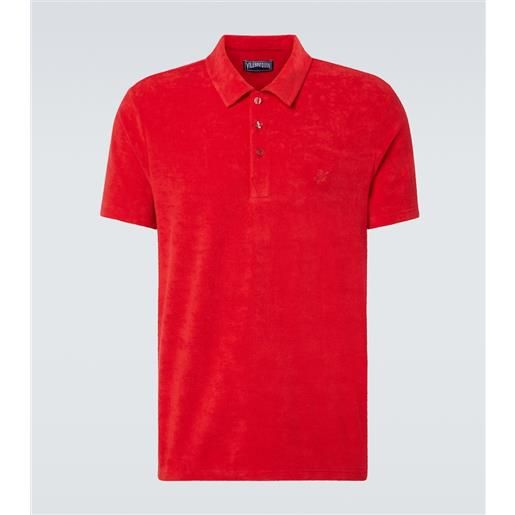 Vilebrequin polo in spugna di misto cotone