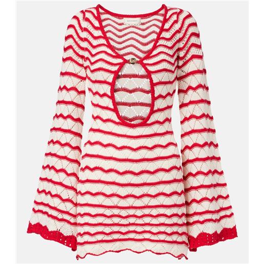 Bananhot miniabito rey in maglia di misto cotone