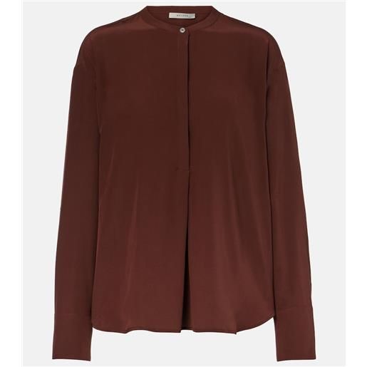 Asceno camicia remy in crêpe di seta