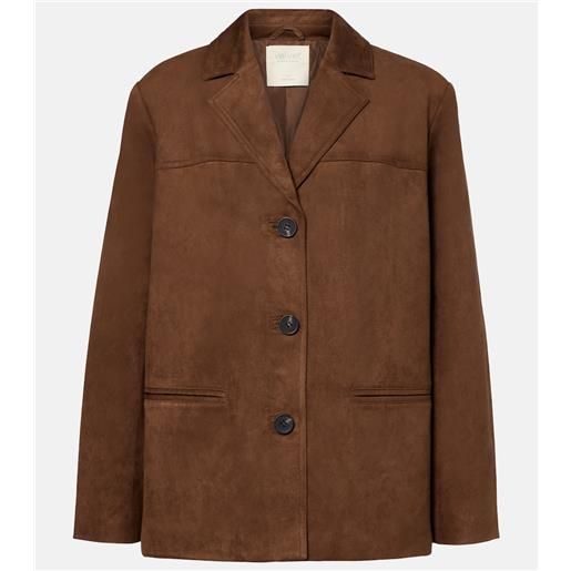 Velvet blazer salie