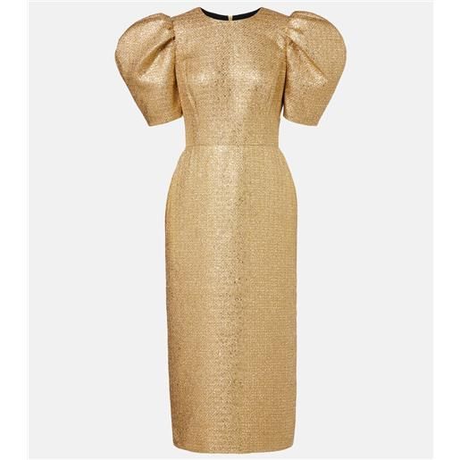 Carolina Herrera abito midi in tweed