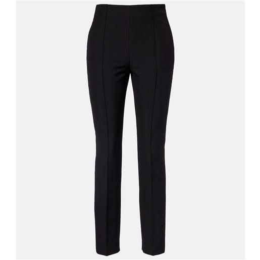 Roland Mouret pantaloni slim in crêpe