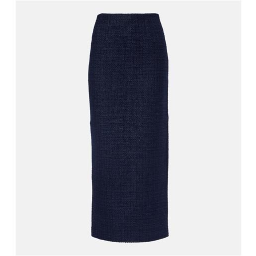 Roland Mouret gonna midi in bouclé