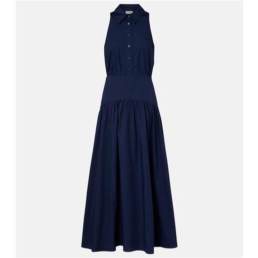 Staud abito midi romy in cotone