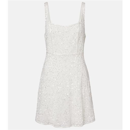 Rixo abito corto ronan con paillettes
