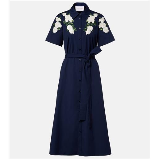 Carolina Herrera abito chemisier in misto cotone
