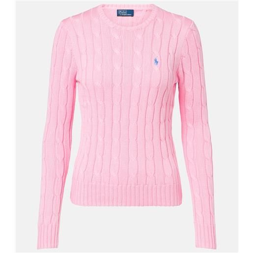 Polo Ralph Lauren pullover in cotone a trecce