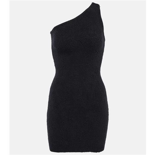 Wardrobe.NYC miniabito in misto cotone a coste