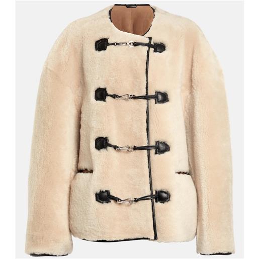Toteme giacca in shearling