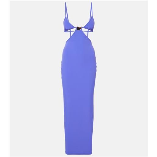 Christopher Esber abito lungo cut-out