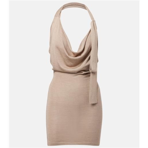Aya Muse miniabito evo in maglia di seta e cashmere