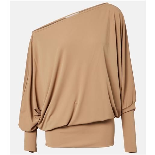 Aya Muse miniabito asimmetrico drappeggiato cely