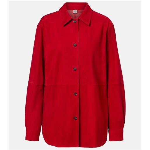 Toteme camicia in suede