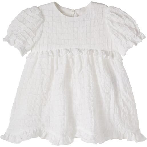 Il Gufo baby - abito in cotone a quadri con volant