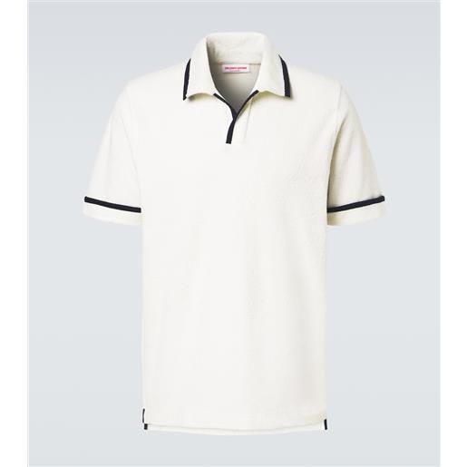 Orlebar Brown polo ellery in spugna di cotone