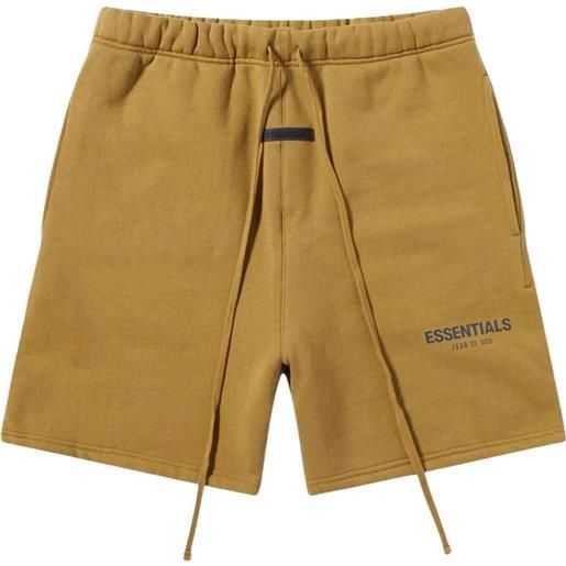 Fear Of God shorts con coulisse - marrone