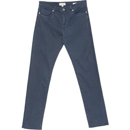 FRAME pantaloni con 5 tasche - blu