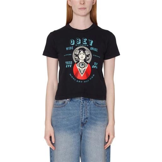 Obey make art third eye kaia t-shirt