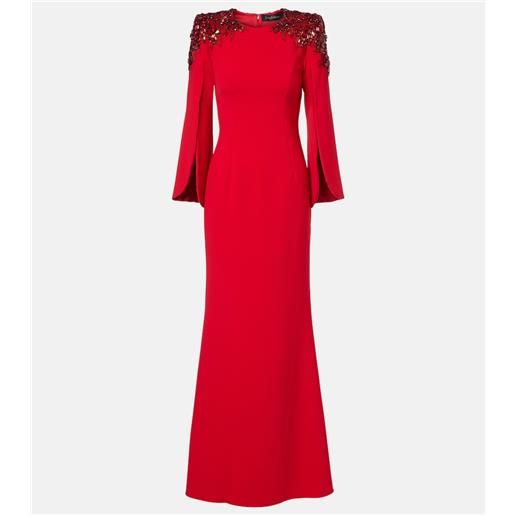 Jenny Packham abito lungo adeline con decorazioni