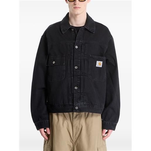 Carhartt WIP giacca belmar con applicazione - nero