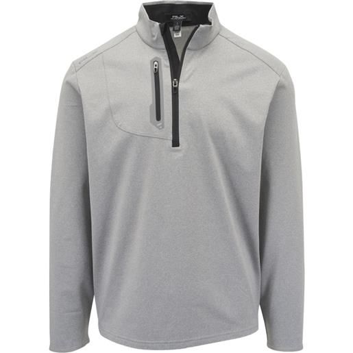 RLX Ralph Lauren felpa a maniche lunghe - grigio