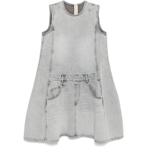 JNBY abito smanicato denim - blu
