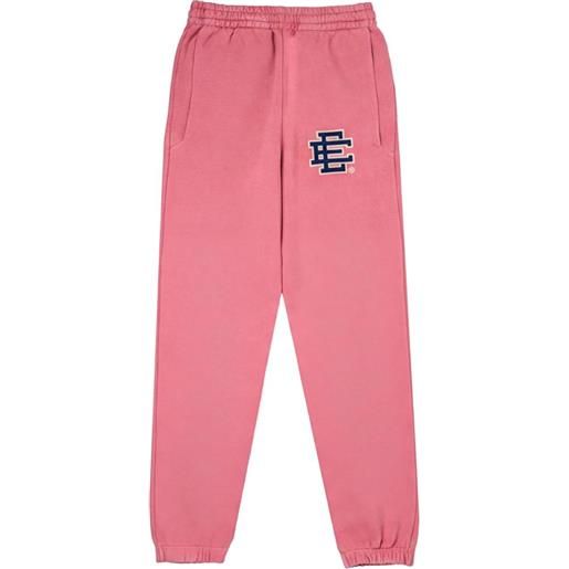 ERIC EMANUEL pantaloni sportivi con logo - rosa