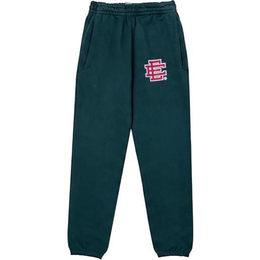 ERIC EMANUEL pantaloni sportivi con stampa - verde