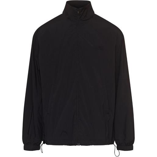 MM6 Maison Margiela nylon zip jacket - nero