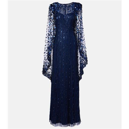 Jenny Packham abito lungo con paillettes