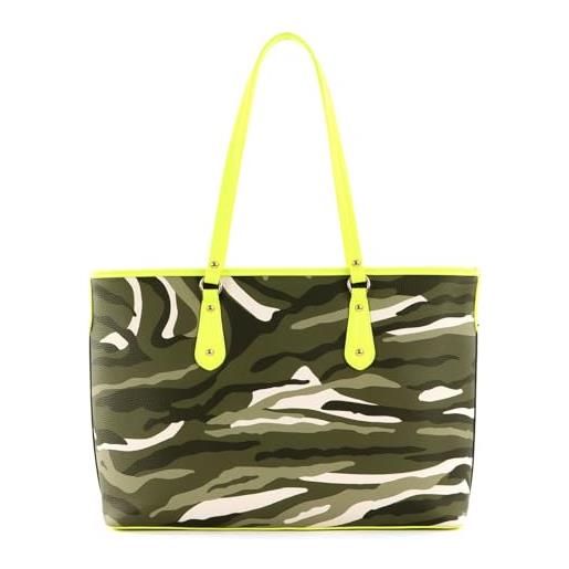 Liu jo esploratri shopping bag camouflage