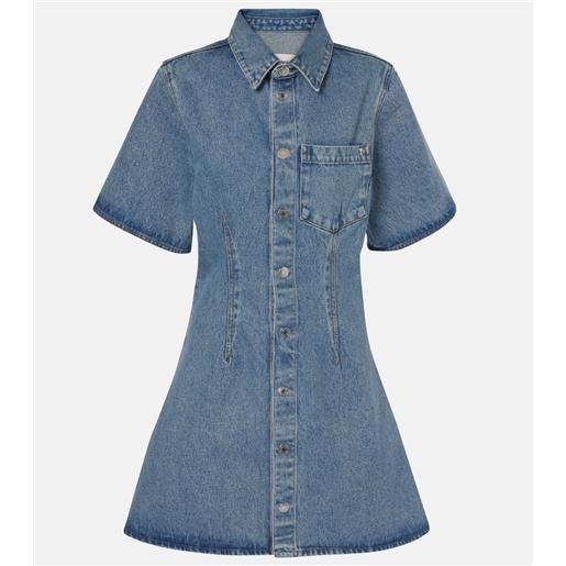 Ami Paris abito chemisier di jeans ami de cœur